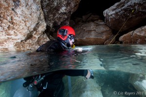 Split shots in Engelbrecht's Cave