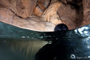High flow in Jenolan Caves