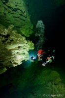 An orientation dive in Unnamed Cave
