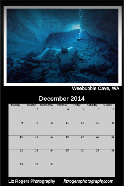 2014 Calendar layout